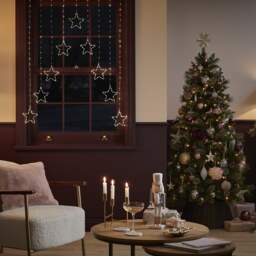 7ft Scandinavian Pine Pre-lit Artificial Christmas Tree - thumbnail 2