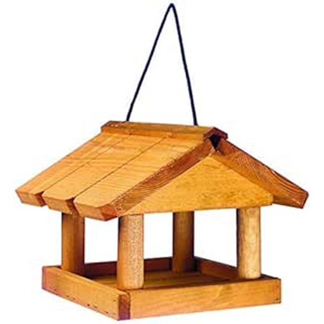 Marco Paul Hanging Wooden Bird Feeder Table - image 1