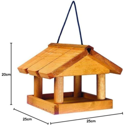 Marco Paul Hanging Wooden Bird Feeder Table - thumbnail 4