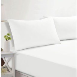 Easy Care Plain Sheeting Set White King - thumbnail 2