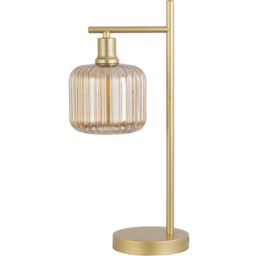 Micah Champagne and Gold Table Lamp - thumbnail 1