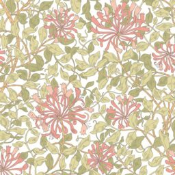 Origin Murals Honeysuckle Pink Wall Mural - thumbnail 2