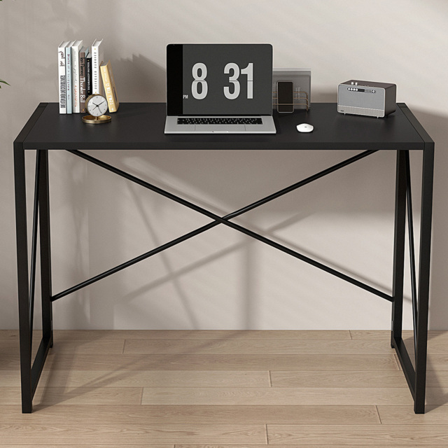 Miami Black Folding Computer Desk - image 1
