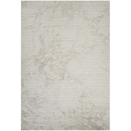 Desire Rugs Perla Beige Modern Abstract Linear Molten Design Rug 60 x 220cm - thumbnail 1