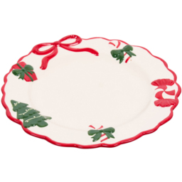 Candy Cane Bow Plate - thumbnail 4