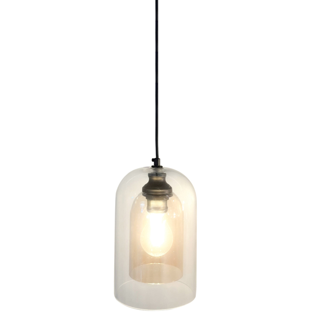 Sorrelis Dorian Double Glass E27 Pendant Shade