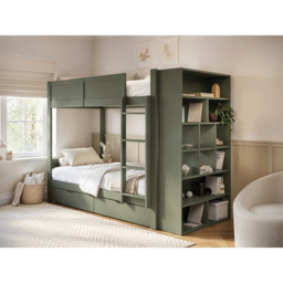 Flair Ruby Green Bunk Bed with Storage - thumbnail 4