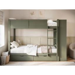 Flair Ruby Green Bunk Bed with Storage - thumbnail 3