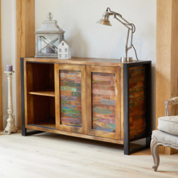 Baumhaus Urban Chic 2 Door 4 Drawer Sideboard - thumbnail 2