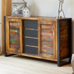 Baumhaus Urban Chic 2 Door 4 Drawer Sideboard - thumbnail 1