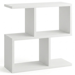 Shefa Line Eden White 4 Shelf Side Table - thumbnail 2