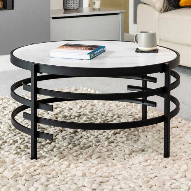 Artemis Home Caldera Round Coffee Table - image 1
