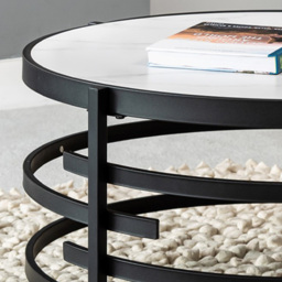 Artemis Home Caldera Round Coffee Table - thumbnail 2