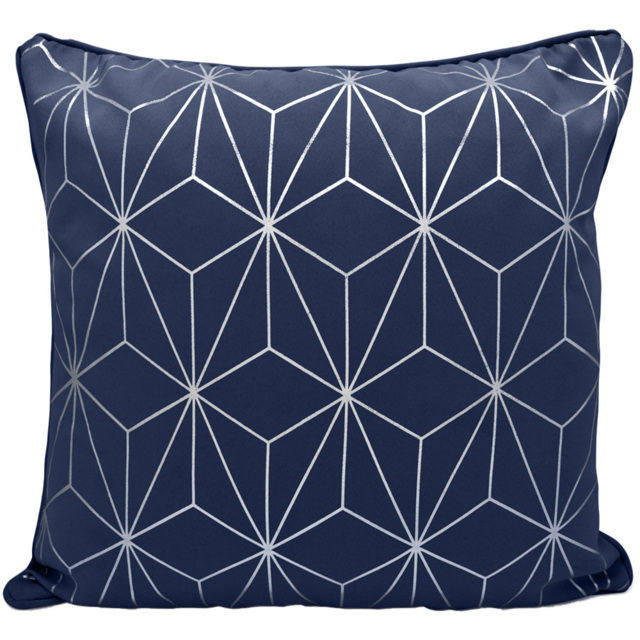 Velosso Moreno Navy Filled Cushion 43 x 43cm 2 Pack - image 1