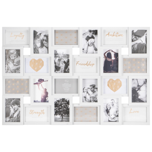 The Port. Co Gallery Hendon 24 Aperture Collage Grey Photo Frame - image 1