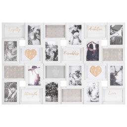 The Port. Co Gallery Hendon 24 Aperture Collage Grey Photo Frame