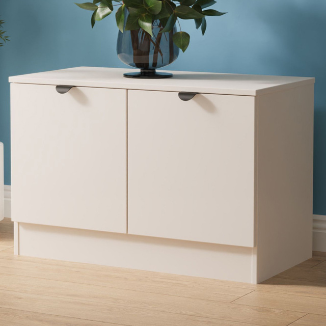 Crowndale Bora 2 Door Matt Kashmir Compact Storage Unit Ready Assembled - image 1