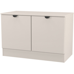 Crowndale Bora 2 Door Matt Kashmir Compact Storage Unit Ready Assembled - thumbnail 4