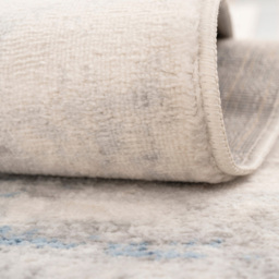 Kukoon Oscar Lennox Flat Blue Watercolour Abstract Rug 80 x 150cm - thumbnail 4