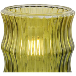 Ribbed Wavy Battery-Operated Light Olive - thumbnail 4