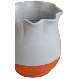Ivyline Moreton Olive Scalloped Vase 30cm - thumbnail 2