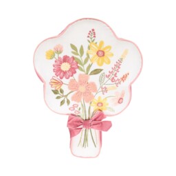 Blooming Bouquet Shaped Cushion Pink - thumbnail 1