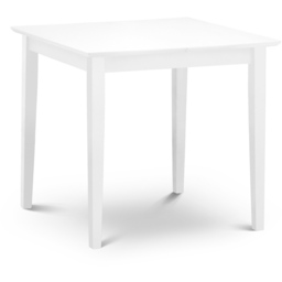 Julian Bowen Rufford Extending Dining Table White - thumbnail 2