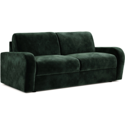 Jay-Be Deco 3 Seater Luxe Velvet Bottle Green Sofa Bed with e-Sprung Mattress - thumbnail 2