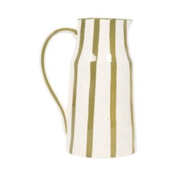 Freya Striped Ceramic Jug - thumbnail 2