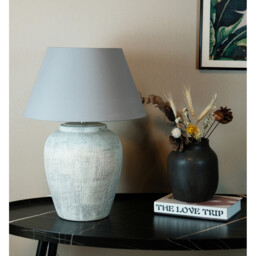 Wrenley Table Lamp - Grey - thumbnail 2