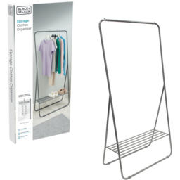 BLACK+DECKER Clothes Rail with Hanging Vacuum Bag - thumbnail 3