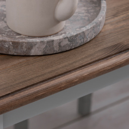 Noa and Nani Canterbury 140cm Dining Table Grey and Dark Pine - thumbnail 4