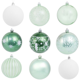 Mistletoe Cottage Christmas Bauble Drum 70 Pack - thumbnail 3
