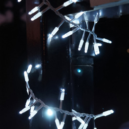 Eagle Connect White Cable 500 Cool White LED Cluster Light 10m - thumbnail 1