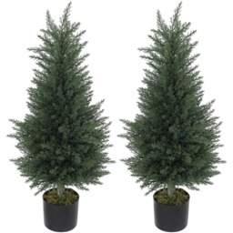 Portland Set of 2 Decorative Artificial Faux Plant 90cm - thumbnail 1