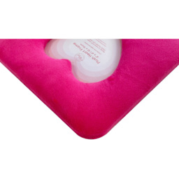 Bright Plush Heart Photo Frame Pink - thumbnail 3
