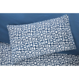 Rapport Home Pebbles King Size Blue Duvet Set - thumbnail 3