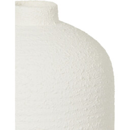 Harper White Textured Tall Vase 40cm - thumbnail 3