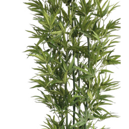Leaf Natural Green Bamboo Artificial Plant Pot 180cm - thumbnail 2
