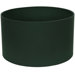 ValueLights Reni Medium Forest Green Fabric Drum Shade