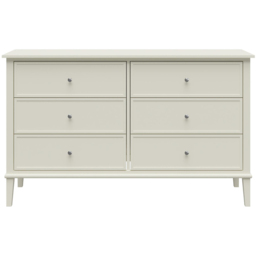 Dorel Franklin 6 Drawer Soft White Dresser - thumbnail 3