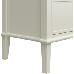 Dorel Franklin 6 Drawer Soft White Dresser - thumbnail 4