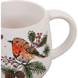 Festive Robin Mug - thumbnail 4