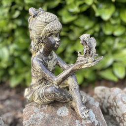 Marco Paul Sitting Girl With Fairy - thumbnail 2