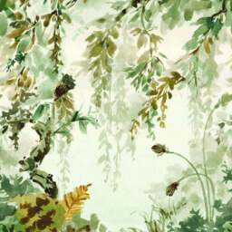 Grandeco Naive Jungle Green 3 Lane Wall Mural - thumbnail 2