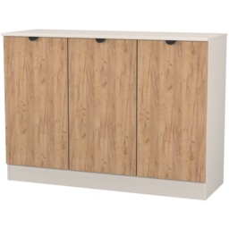 Crowndale Bora 3 Door Gold Craft Oak and Kashmir Sideboard Ready Assembled - thumbnail 4