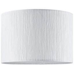 Happy Homewares Wrinkled White Paper Ceiling Pendant Shade - thumbnail 1