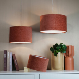 Rust Pendant Light Lamp Shade 35cm - thumbnail 2