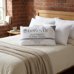 Divante Duck Feather & Down Pillow 74 x 48cm 2 Pack - thumbnail 4