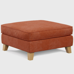 Marlon City Terracotta Footstool - thumbnail 2